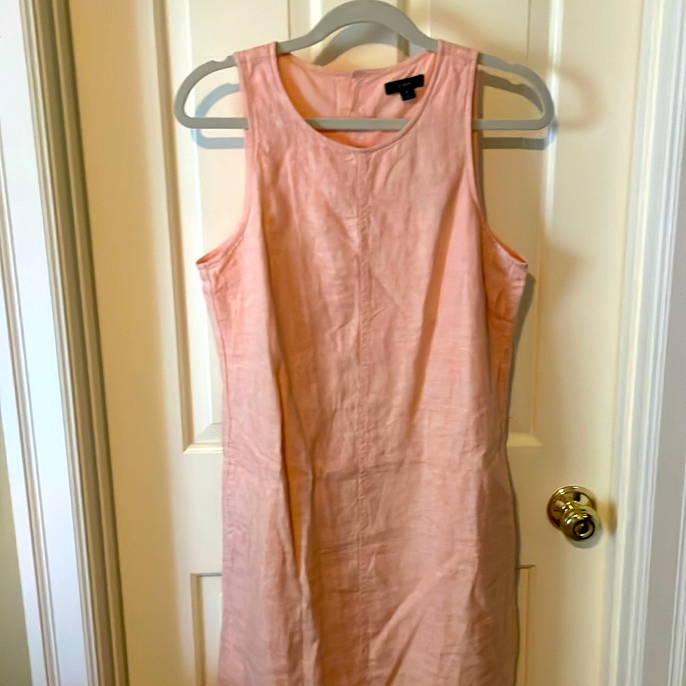 NWT j crew linen shift dress